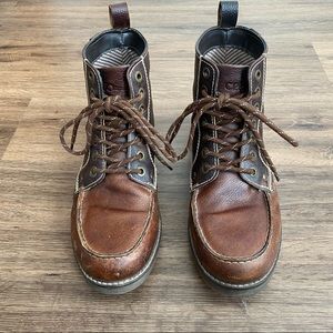 Crevo - Leather High-top boots - Sz 11